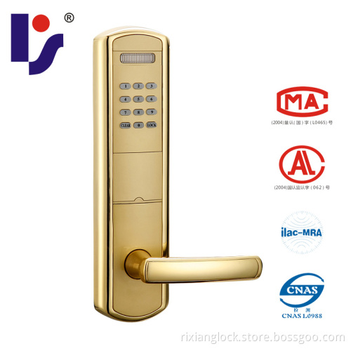 RF/Em Card Door Electronic Combination Lock (918-J-key)